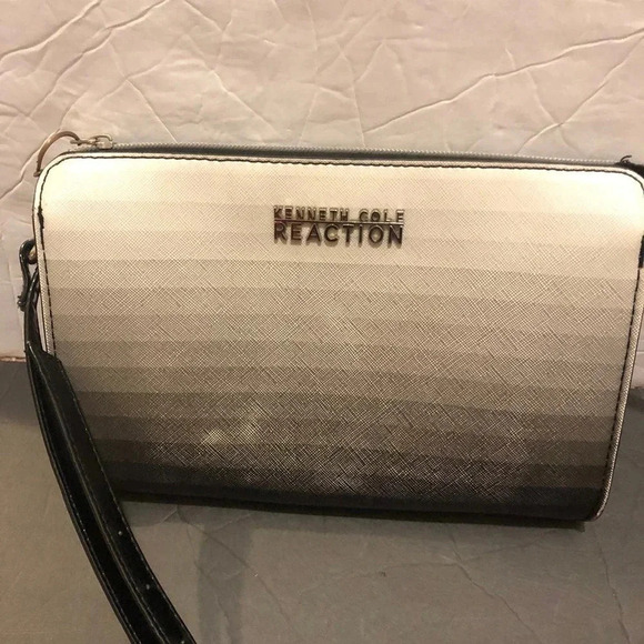 Kenneth Cole Reaction Faux Leather Mini Crossbody Purse Color Shaded - Picture 5 of 10